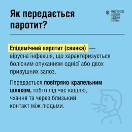 Епідемічний паротит (свинка)