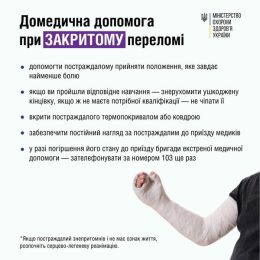 Розповідаємо базову інформацію про те, що робити у разі перелому, та які вони бувають