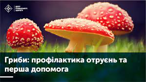 ПРОФІЛАКТИКА ОТРУЄННЯ ГРИБАМИ