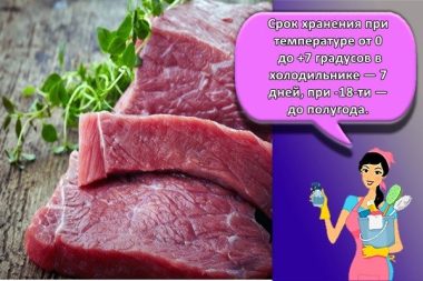 При яких температурах та в яких умовах слід зберігати м'ясо