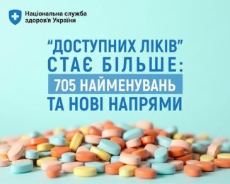 Програма «Доступні ліки» стає ширшою