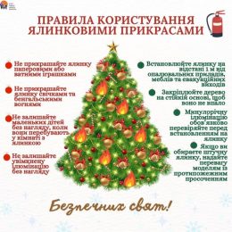 Правила користування ялинковими прикрасами