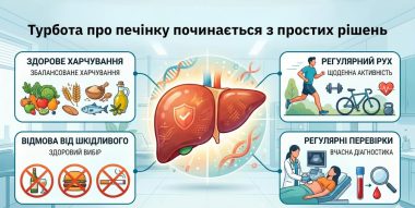 Всесвітній день печінки: стійкі звички — фундамент громадського здоров’я